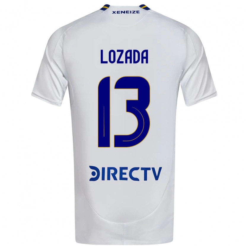 Danxen Herren Rocío Lozada #13 Weiß Blau Auswärtstrikot Trikot 2025/26 T-Shirt Österreich