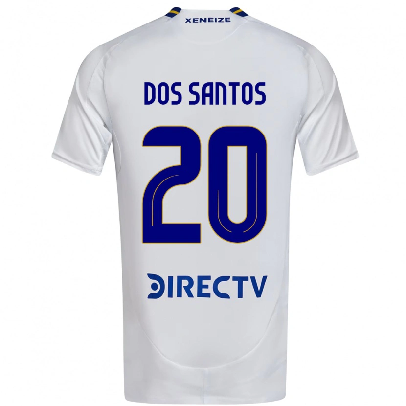 Danxen Herren Celeste Dos Santos #20 Weiß Blau Auswärtstrikot Trikot 2025/26 T-Shirt Österreich