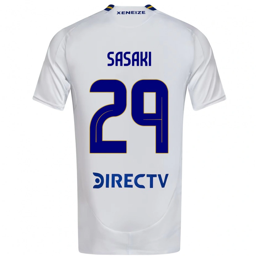 Danxen Herren Yuria Sasaki #29 Weiß Blau Auswärtstrikot Trikot 2025/26 T-Shirt Österreich