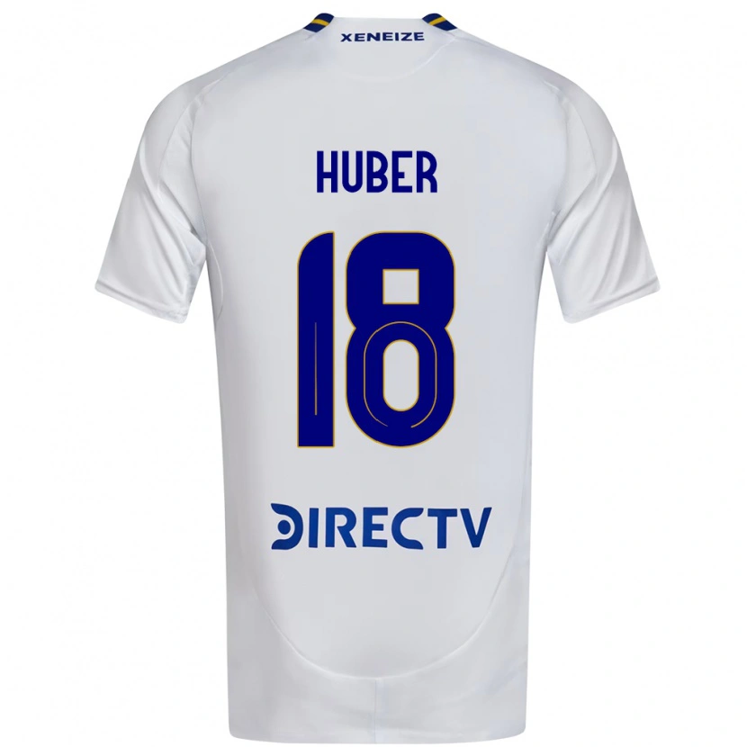 Danxen Herren Clarisa Huber #18 Weiß Blau Auswärtstrikot Trikot 2025/26 T-Shirt Österreich