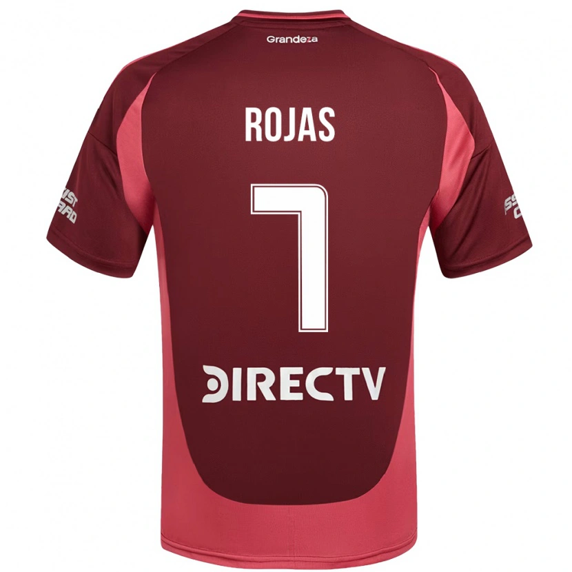 Danxen Herren Matías Rojas #7 Burgunder Magenta Auswärtstrikot Trikot 2025/26 T-Shirt Österreich