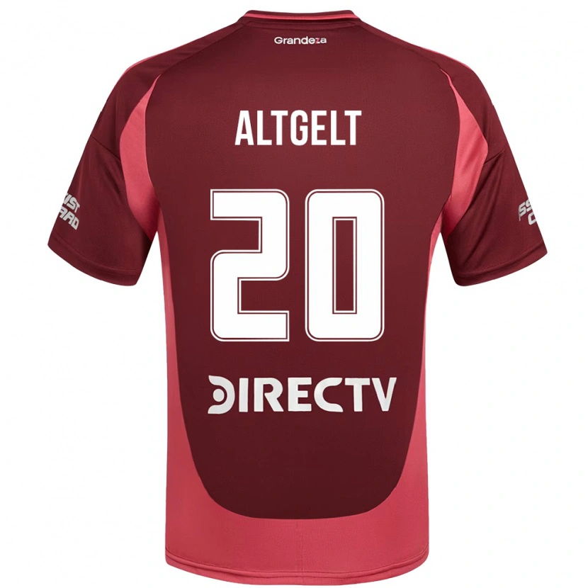 Danxen Herren Francisca Altgelt #20 Burgunder Magenta Auswärtstrikot Trikot 2025/26 T-Shirt Österreich