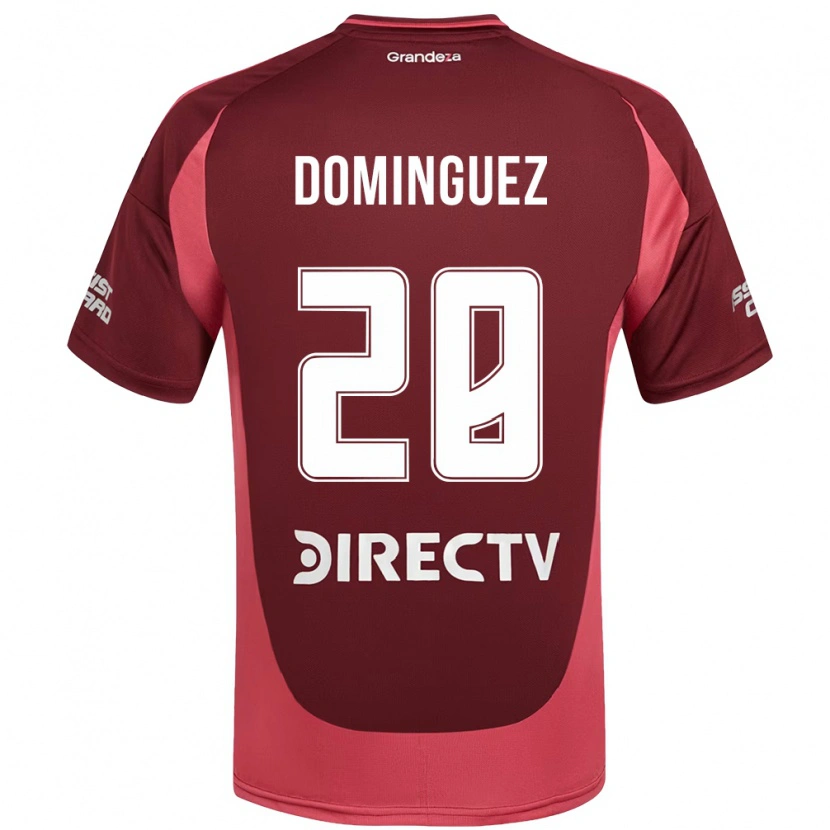Danxen Herren Evelyn Sofía Domínguez #28 Burgunder Magenta Auswärtstrikot Trikot 2025/26 T-Shirt Österreich