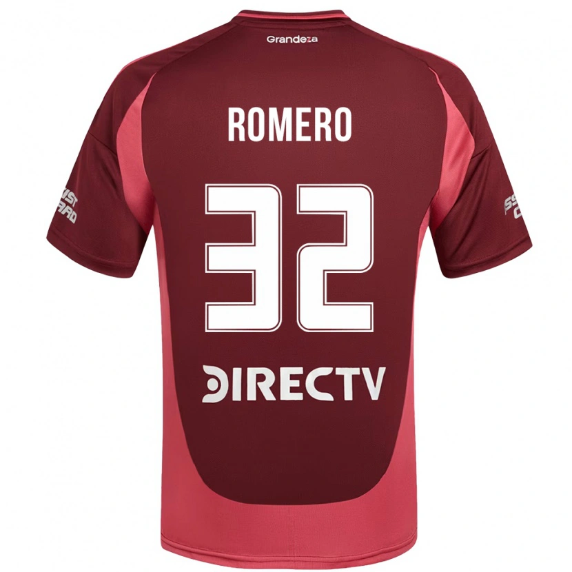 Danxen Herren Julieta Romero #32 Burgunder Magenta Auswärtstrikot Trikot 2025/26 T-Shirt Österreich