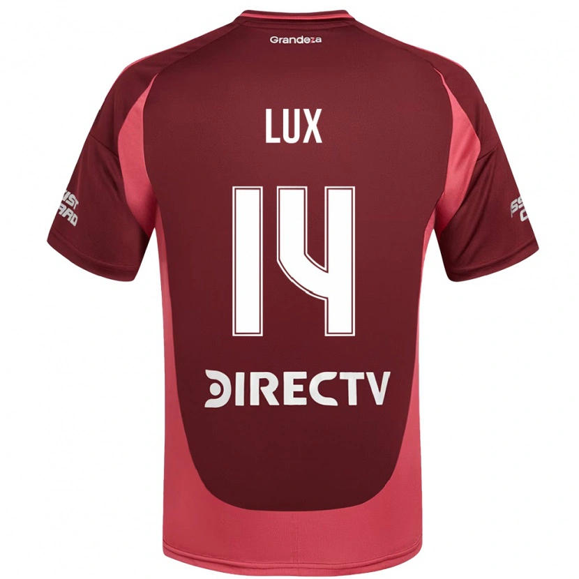Danxen Herren German Lux #14 Burgunder Magenta Auswärtstrikot Trikot 2025/26 T-Shirt Österreich