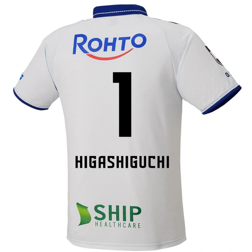 Danxen Herren Masaaki Higashiguchi #1 Weiß Blau Schwarz Auswärtstrikot Trikot 2025/26 T-Shirt Österreich