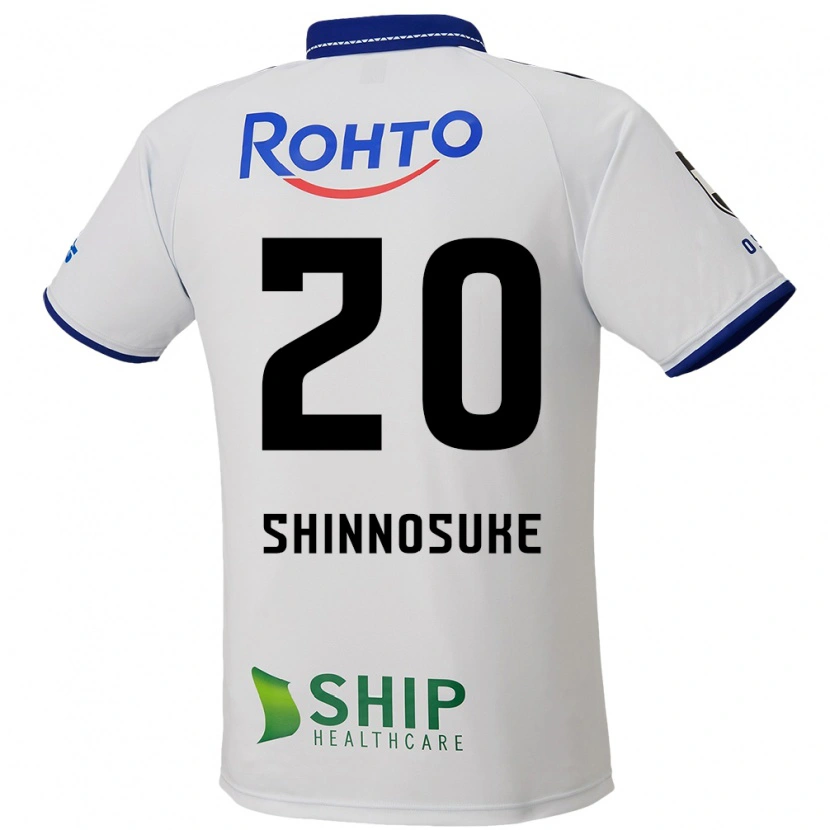 Danxen Herren Shinnosuke Nakatani #20 Weiß Blau Schwarz Auswärtstrikot Trikot 2025/26 T-Shirt Österreich