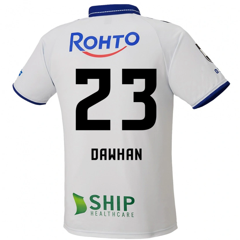 Danxen Herren Dawhan #23 Weiß Blau Schwarz Auswärtstrikot Trikot 2025/26 T-Shirt Österreich