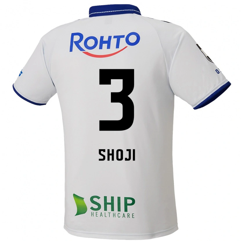 Danxen Herren Gen Shoji #3 Weiß Blau Schwarz Auswärtstrikot Trikot 2025/26 T-Shirt Österreich