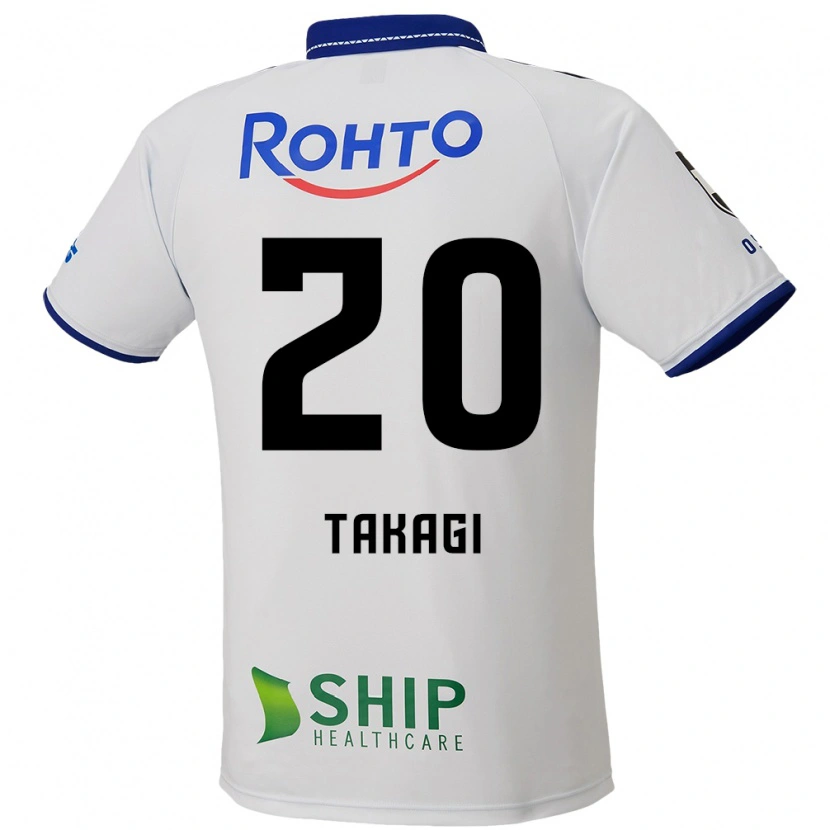 Danxen Herren Daisuke Takagi #20 Weiß Blau Schwarz Auswärtstrikot Trikot 2025/26 T-Shirt Österreich