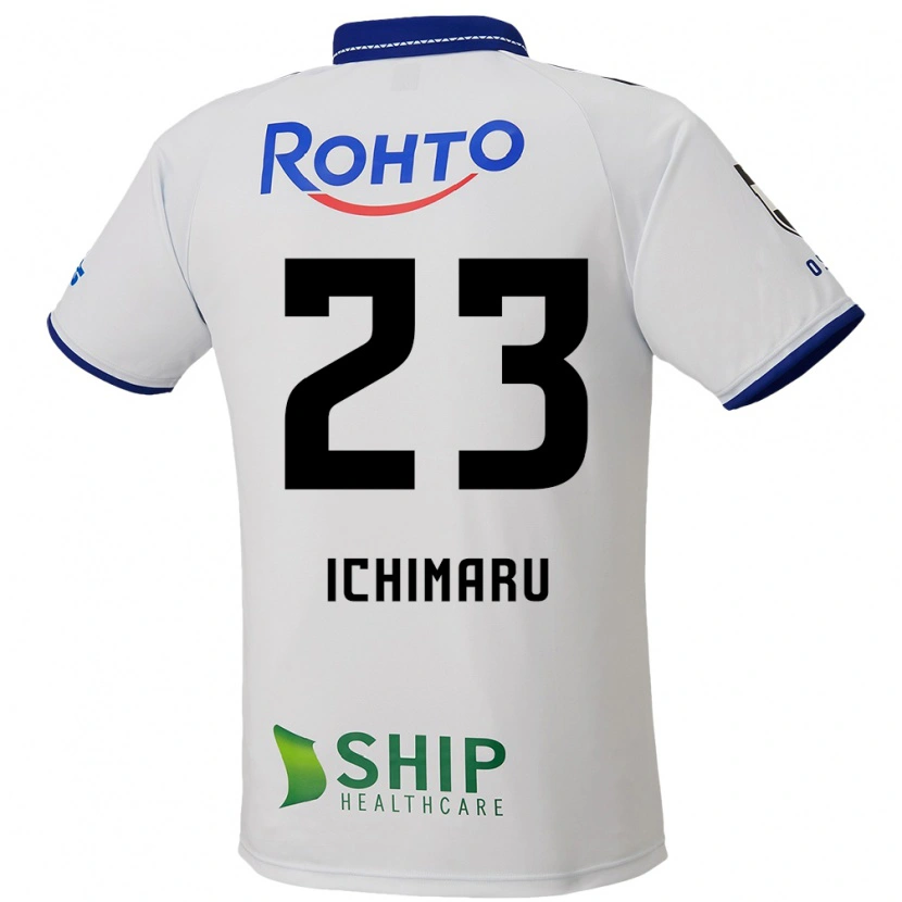 Danxen Herren Mizuki Ichimaru #23 Weiß Blau Schwarz Auswärtstrikot Trikot 2025/26 T-Shirt Österreich