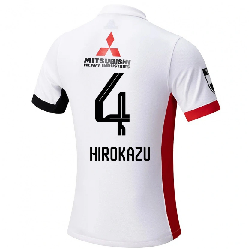 Danxen Herren Hirokazu Ishihara #4 Weiß Schwarz Auswärtstrikot Trikot 2025/26 T-Shirt Österreich