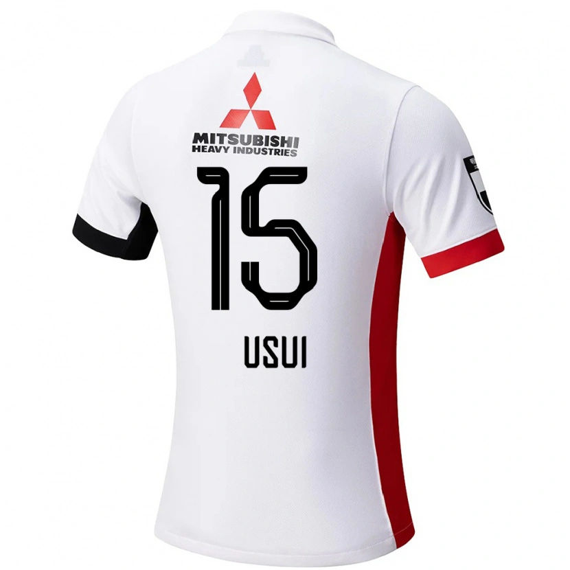 Danxen Herren Tsubasa Usui #15 Weiß Schwarz Auswärtstrikot Trikot 2025/26 T-Shirt Österreich
