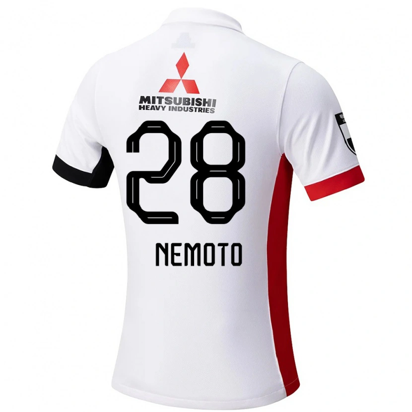 Danxen Herren Kenta Nemoto #28 Weiß Schwarz Auswärtstrikot Trikot 2025/26 T-Shirt Österreich