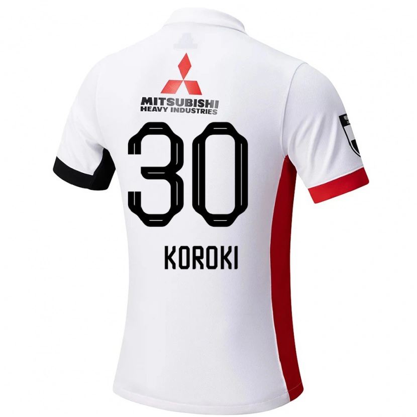 Danxen Herren Shinzo Koroki #30 Weiß Schwarz Auswärtstrikot Trikot 2025/26 T-Shirt Österreich