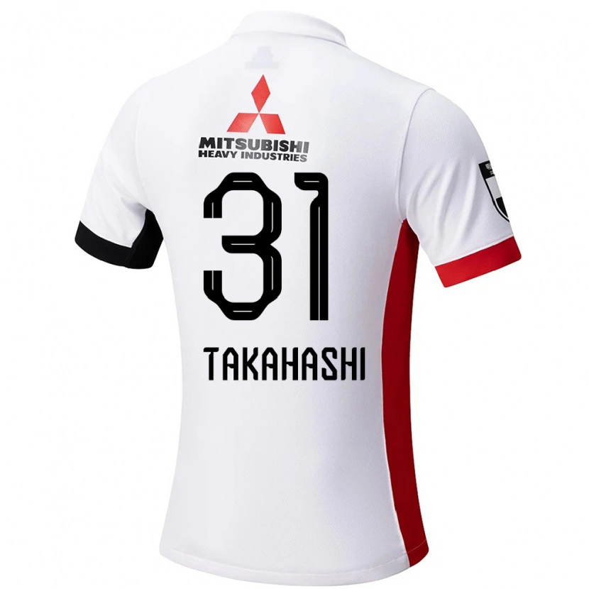 Danxen Herren Atsuro Takahashi #31 Weiß Schwarz Auswärtstrikot Trikot 2025/26 T-Shirt Österreich