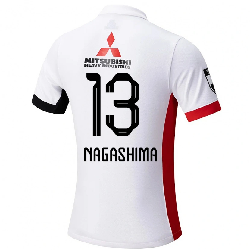 Danxen Herren Reina Nagashima #13 Weiß Schwarz Auswärtstrikot Trikot 2025/26 T-Shirt Österreich