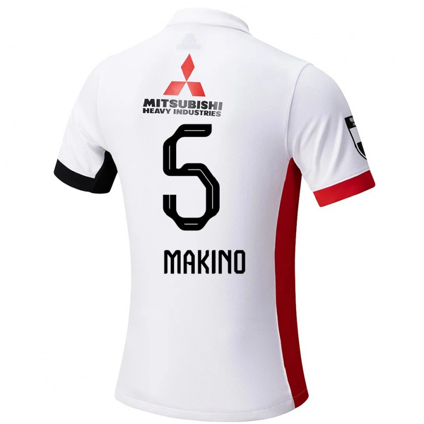 Danxen Herren Tomoaki Makino #5 Weiß Schwarz Auswärtstrikot Trikot 2025/26 T-Shirt Österreich