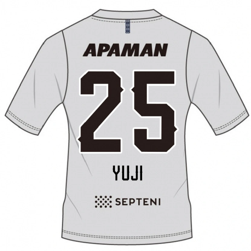 Danxen Herren Yuji Kitajima #25 Hellgrau Auswärtstrikot Trikot 2025/26 T-Shirt Österreich