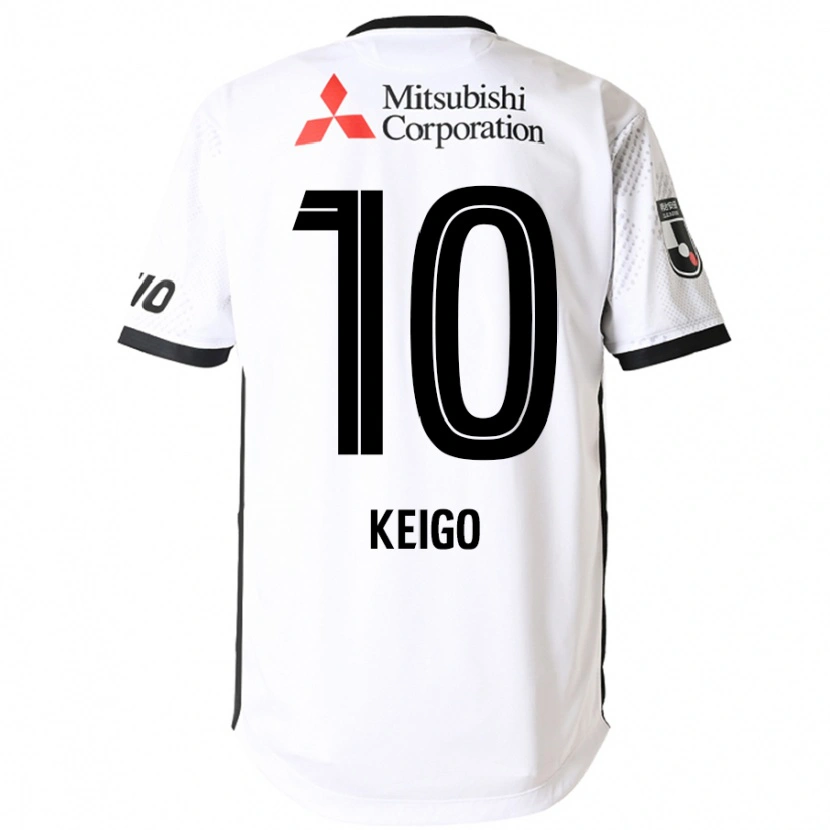 Danxen Herren Keigo Higashi #10 Weiß Schwarz Auswärtstrikot Trikot 2025/26 T-Shirt Österreich