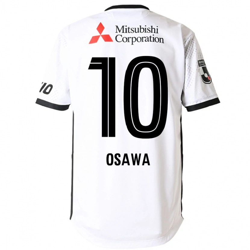 Danxen Herren Shuzo Osawa #10 Weiß Schwarz Auswärtstrikot Trikot 2025/26 T-Shirt Österreich