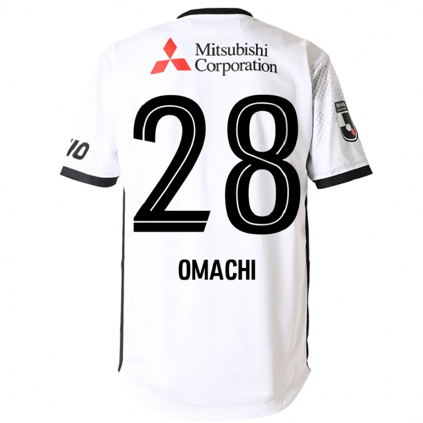 Danxen Herren Shugo Omachi #28 Weiß Schwarz Auswärtstrikot Trikot 2025/26 T-Shirt Österreich