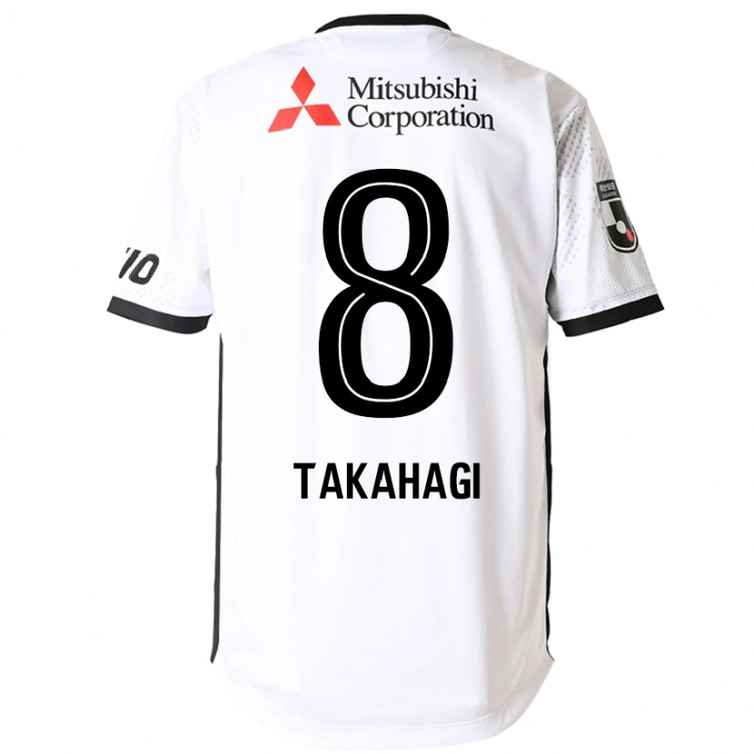 Danxen Herren Yojiro Takahagi #8 Weiß Schwarz Auswärtstrikot Trikot 2025/26 T-Shirt Österreich