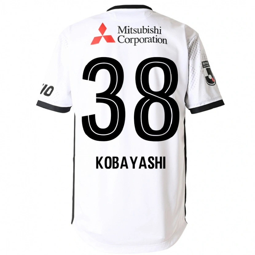 Danxen Herren Riku Kobayashi #38 Weiß Schwarz Auswärtstrikot Trikot 2025/26 T-Shirt Österreich