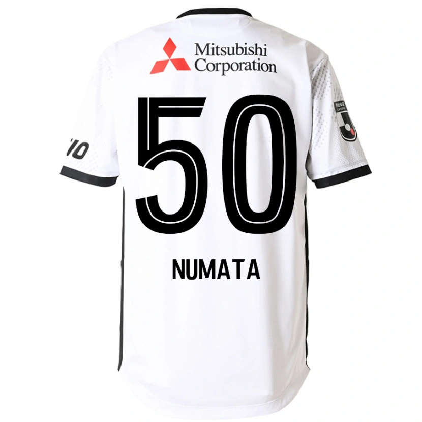 Danxen Herren Kosei Numata #50 Weiß Schwarz Auswärtstrikot Trikot 2025/26 T-Shirt Österreich