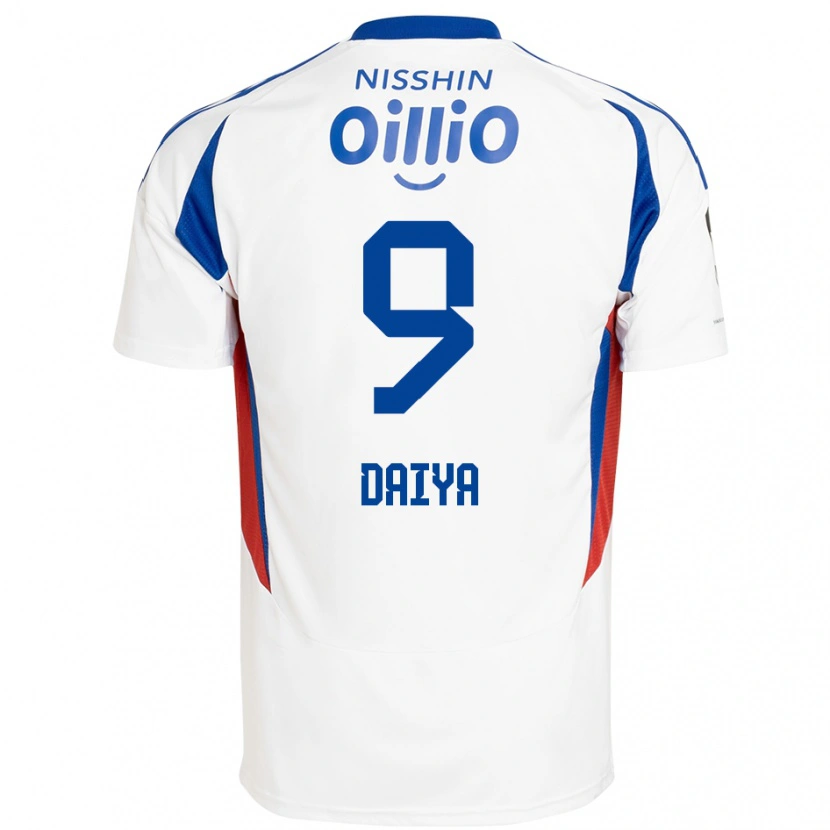 Danxen Herren Daiya Tono #9 Weiß Königsblau Auswärtstrikot Trikot 2025/26 T-Shirt Österreich
