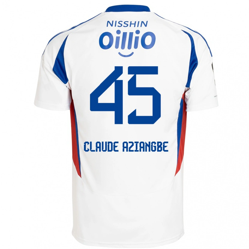 Danxen Herren Jean Claude #45 Weiß Königsblau Auswärtstrikot Trikot 2025/26 T-Shirt Österreich