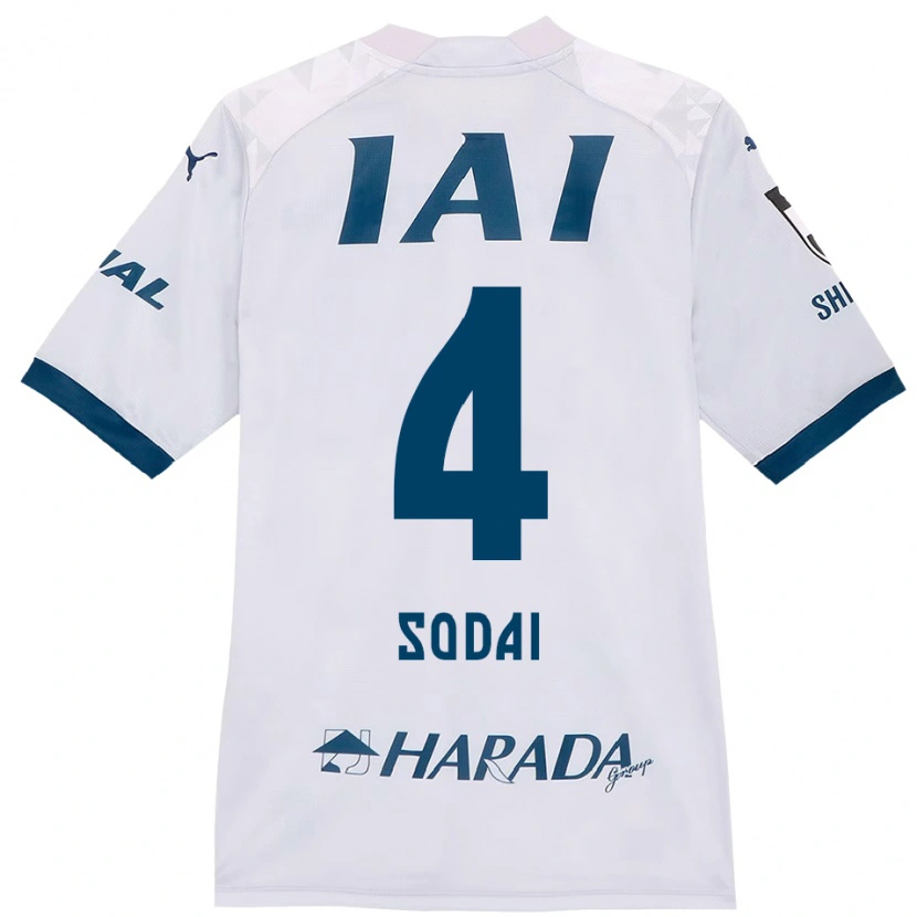 Danxen Herren Sodai Hasukawa #4 Weiß Königsblau Auswärtstrikot Trikot 2025/26 T-Shirt Österreich
