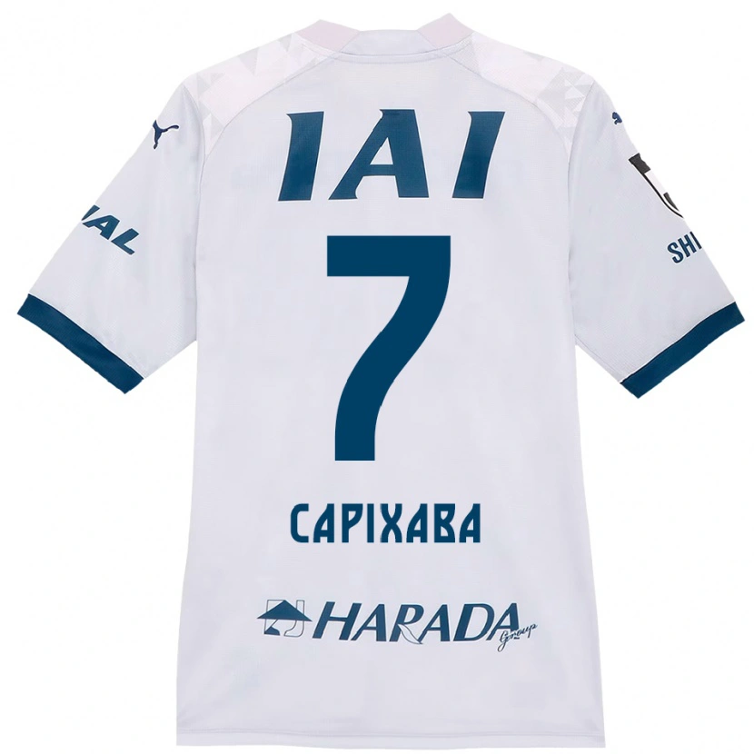 Danxen Herren Capixaba #7 Weiß Königsblau Auswärtstrikot Trikot 2025/26 T-Shirt Österreich