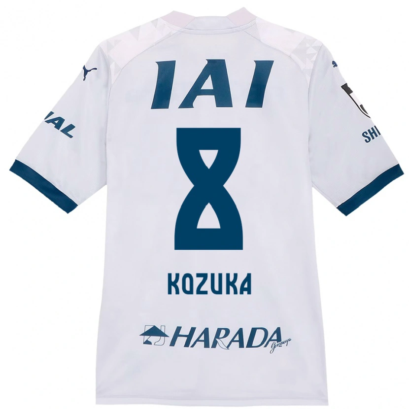 Danxen Herren Kazuki Kozuka #8 Weiß Königsblau Auswärtstrikot Trikot 2025/26 T-Shirt Österreich