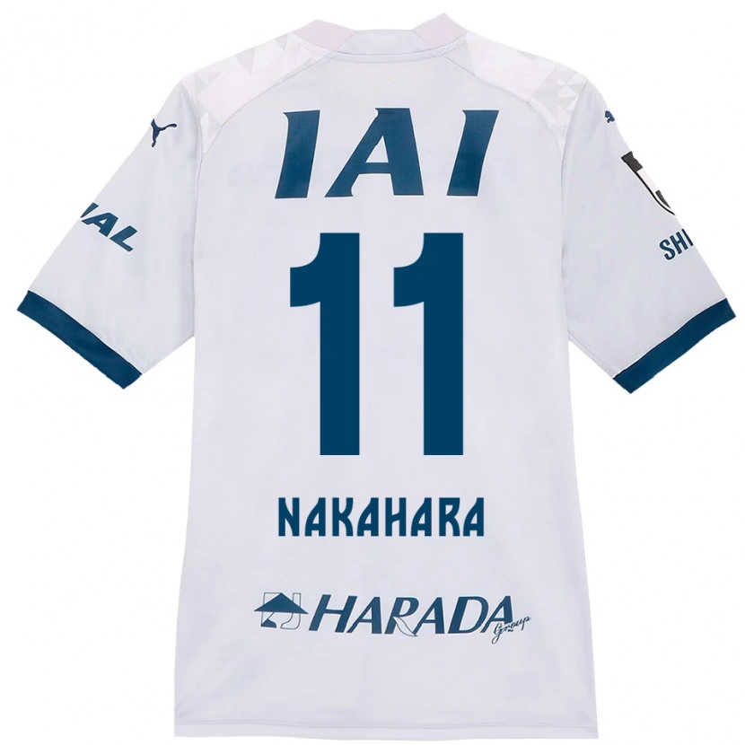 Danxen Herren Hikaru Nakahara #11 Weiß Königsblau Auswärtstrikot Trikot 2025/26 T-Shirt Österreich