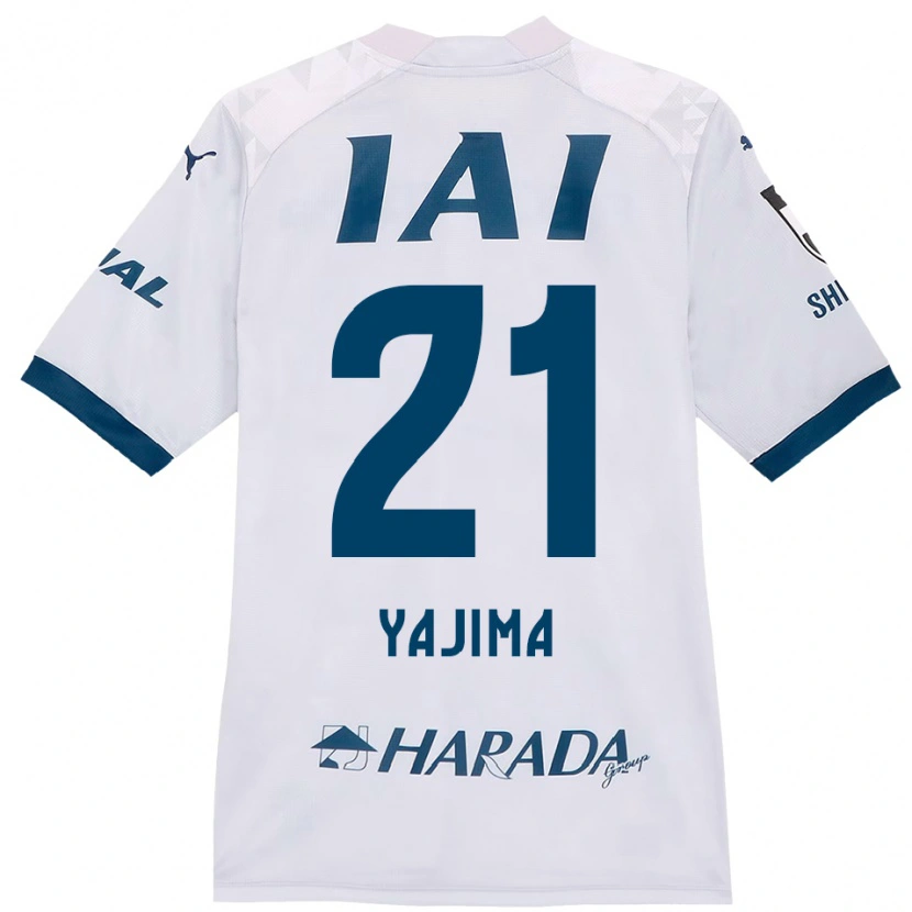 Danxen Herren Shinya Yajima #21 Weiß Königsblau Auswärtstrikot Trikot 2025/26 T-Shirt Österreich