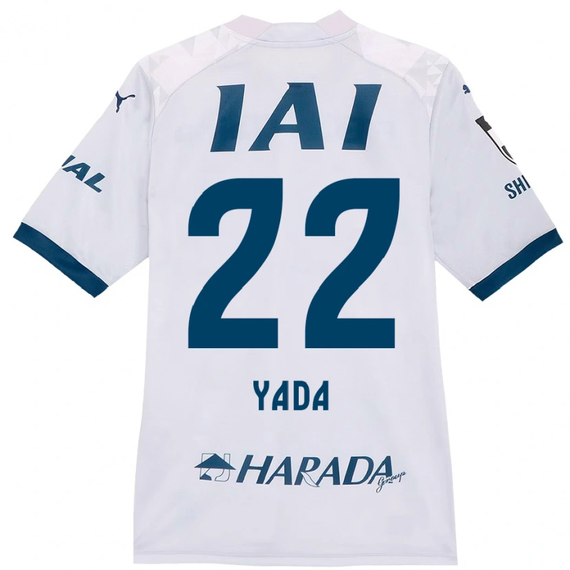 Danxen Herren Ryunosuke Yada #22 Weiß Königsblau Auswärtstrikot Trikot 2025/26 T-Shirt Österreich
