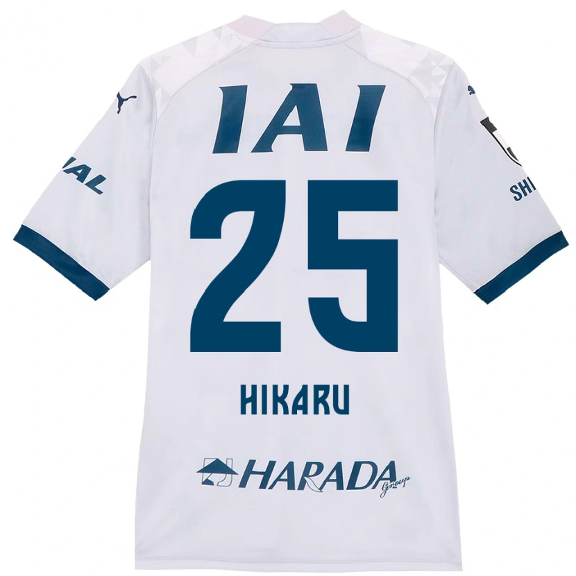 Danxen Herren Hikaru Naruoka #25 Weiß Königsblau Auswärtstrikot Trikot 2025/26 T-Shirt Österreich