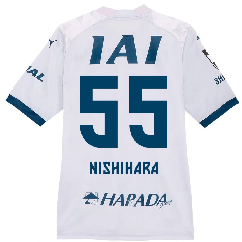 Danxen Herren Motoki Nishihara #55 Weiß Königsblau Auswärtstrikot Trikot 2025/26 T-Shirt Österreich