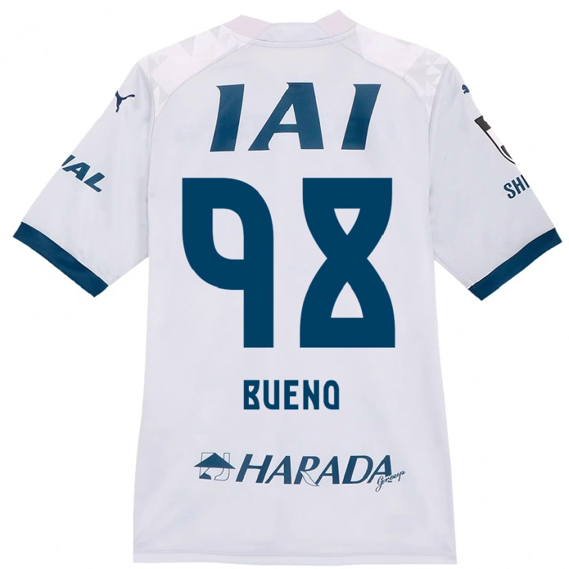 Danxen Herren Matheus Bueno #98 Weiß Königsblau Auswärtstrikot Trikot 2025/26 T-Shirt Österreich