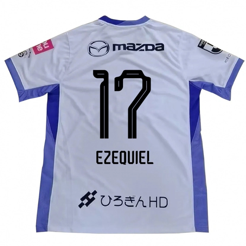Danxen Herren Ezequiel #17 Weiß Orange Auswärtstrikot Trikot 2025/26 T-Shirt Österreich