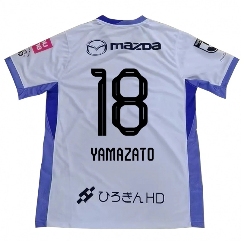 Danxen Herren Kenshin Yamazato #18 Weiß Orange Auswärtstrikot Trikot 2025/26 T-Shirt Österreich