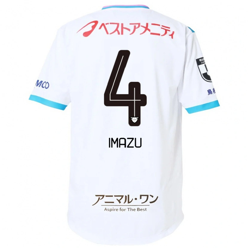 Danxen Herren Yuta Imazu #4 Weiß Rosa Auswärtstrikot Trikot 2025/26 T-Shirt Österreich