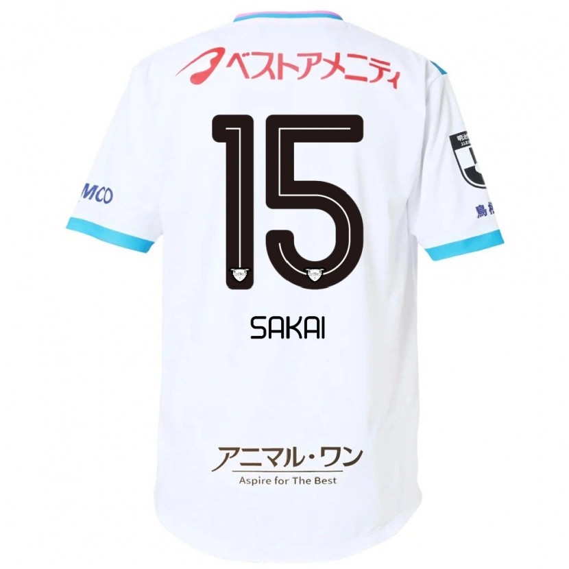 Danxen Herren Noriyoshi Sakai #15 Weiß Rosa Auswärtstrikot Trikot 2025/26 T-Shirt Österreich