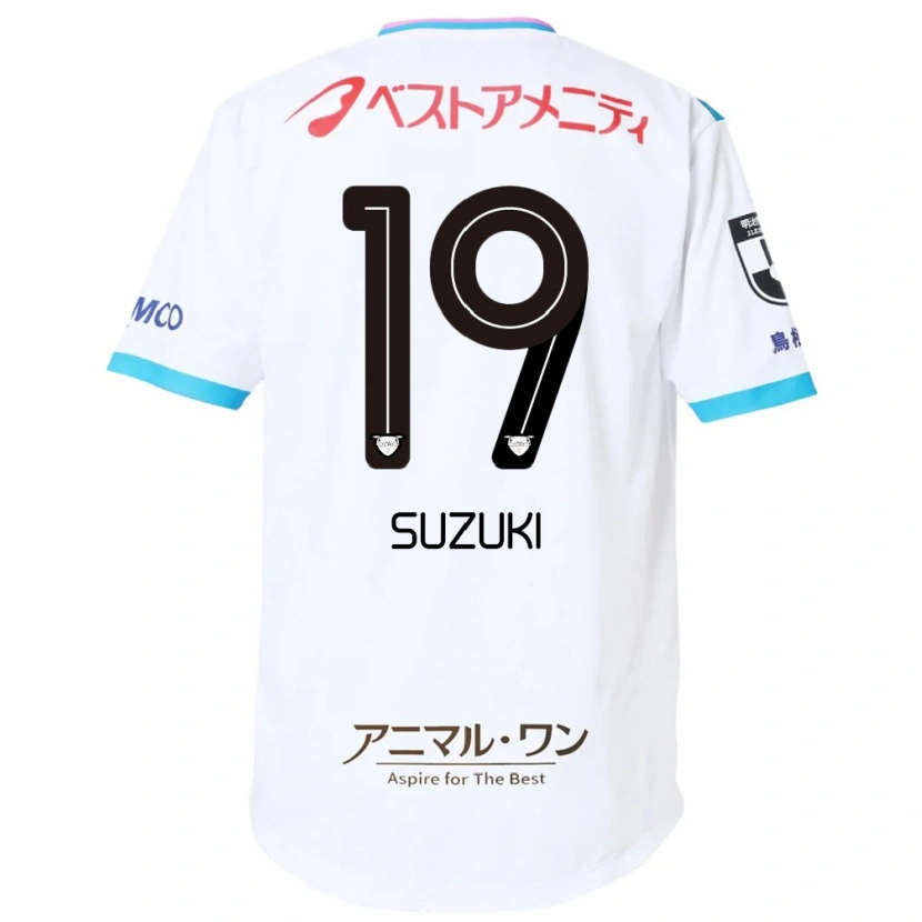 Danxen Herren Daichi Suzuki #19 Weiß Rosa Auswärtstrikot Trikot 2025/26 T-Shirt Österreich