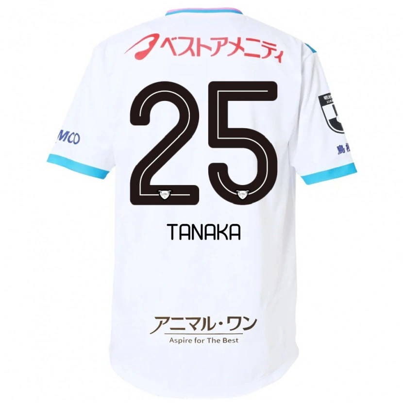 Danxen Herren Yuto Tanaka #25 Weiß Rosa Auswärtstrikot Trikot 2025/26 T-Shirt Österreich