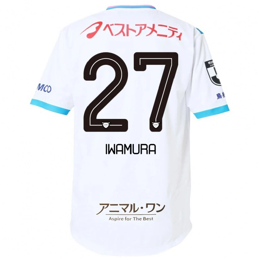 Danxen Herren Junnosuke Iwamura #27 Weiß Rosa Auswärtstrikot Trikot 2025/26 T-Shirt Österreich