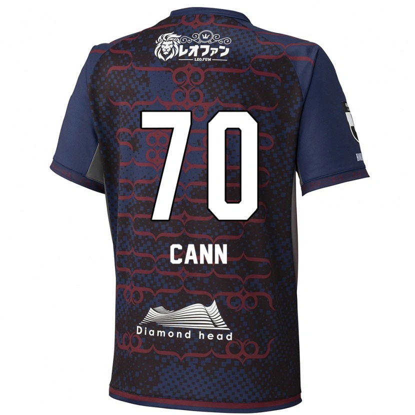 Danxen Herren Francis Cann #70 Blau Rot Auswärtstrikot Trikot 2025/26 T-Shirt Österreich