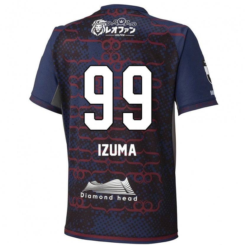 Danxen Herren Shido Izuma #99 Blau Rot Auswärtstrikot Trikot 2025/26 T-Shirt Österreich