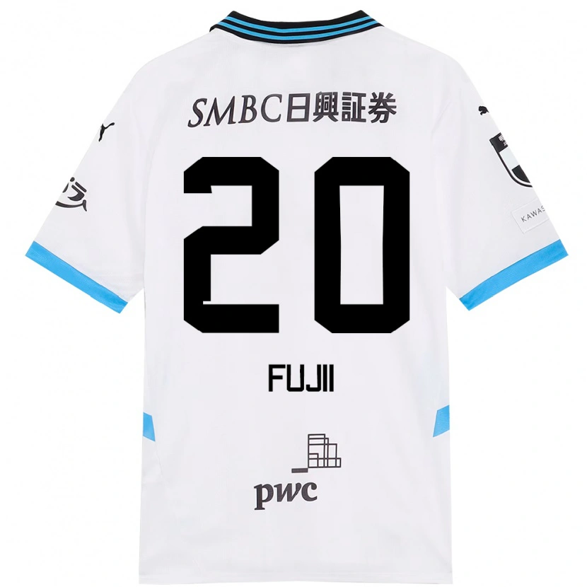 Danxen Herren Rensuke Fujii #20 Weiß Himmelblau Auswärtstrikot Trikot 2025/26 T-Shirt Österreich